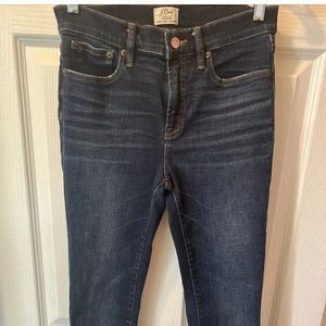 J. Crew Lookout High Rise Skinny Jeans Womens Size 27